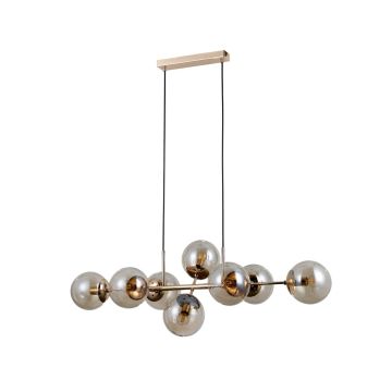 Italux Molite PND-1098-8-GD Visilica 8x5W/E14 IP20