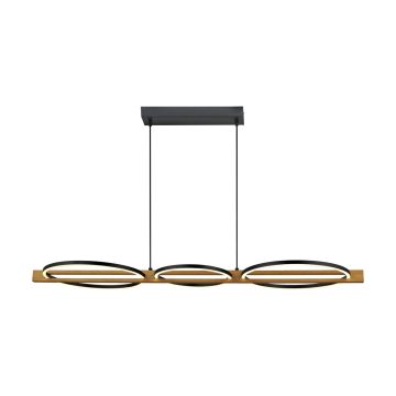 Italux Natano PND-55362-40W-WO Visilica 3x38W/LED 3000K 1600lm IP20