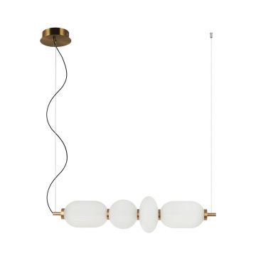 Italux Nico PND-8545-4H-AB-WH Visilica 1x18W/LED 3000K 1925lm IP20