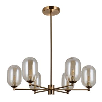 Italux PERANO PND-4215-6-HBR Visilica 6x5W/G9 IP20