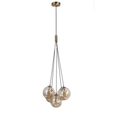 Italux PERLOS PND-54456-5-HB-AMB Visilica 5x5W/G9 IP20