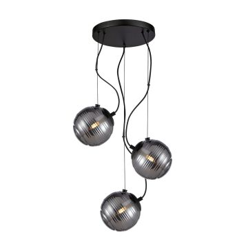 Italux Perona PND-92389-3A-BK Visilica 3x40W/G9 IP20