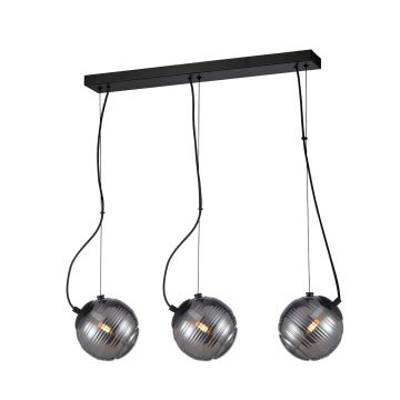 Italux Perona PND-92389-3L-BK Visilica 3x40W/G9 IP20