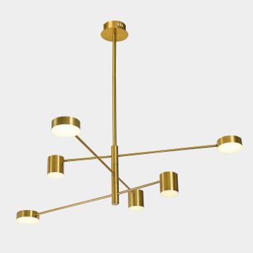 Italux REMDAL PND-16374-6-COP-GD-4K Visilica 36W/LED 4000K 2700LM IP20