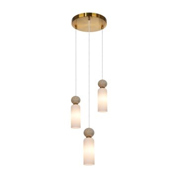 Italux Santos PND-95331-3-BRSS Visilica 3x40W/G9 IP20