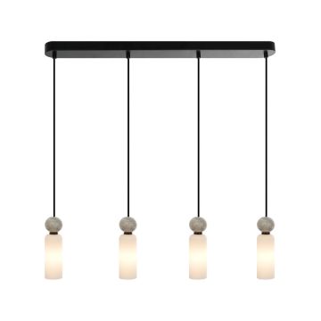 Italux Santos PND-95331-4-BK Visilica 4x40W/G9 IP20