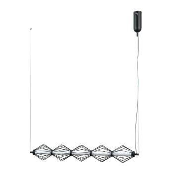 Italux Sevil PND-34403-5-BK Visilica 5x25W/LED 3000K 1288lm IP20