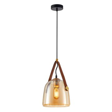 Italux Solta PND-24342-1-BK-AMB Visilica 1x40W/E27 IP20