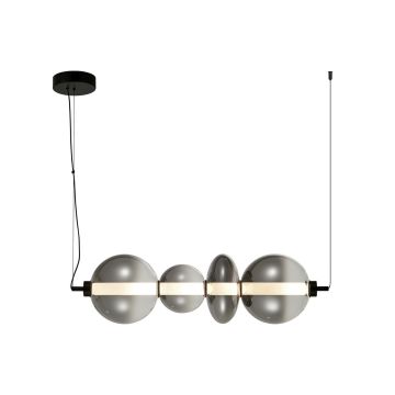 Italux Sonte PND-24352-36W-BK-SG Visilica 1x36W/LED 3000K 4425lm IP20
