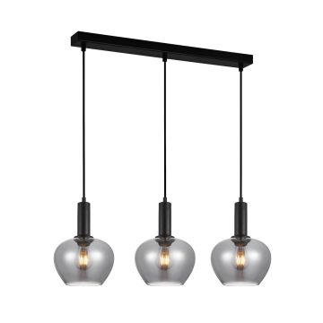 Italux Stabla PND-30084-3-BK-SG Visilica 3x40W/E27 IP20