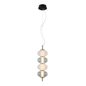 Italux Testa PND-84938-4V-BK Visilica 4x16W/LED 3000K 1000lm IP20