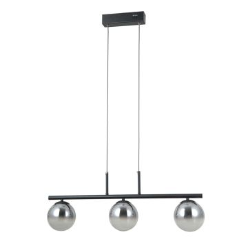 Italux Velada PND-34381-3-BK Visilica 3x15W/LED 3000K 610lm IP20