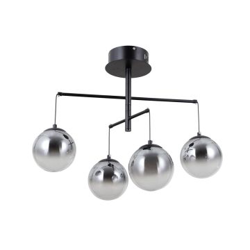 Italux Velada PND-34381-4-BK Visilica 4x20W/LED 3000K 1810lm IP20