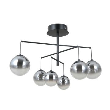 Italux Velada PND-34381-6-BK Visilica 6x30W/LED 3000K 2010lm IP20
