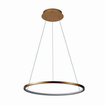 Italux Vinola PND-56135B-060RPC-GD-3KS4K-TRDIMM Visilica 1x38W/LED 3000K|4000K 3040lm IP20