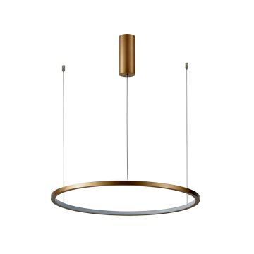 Italux Vinola PND-56135B-060RPP-GD-3KS4K-TRDIMM Visilica 1x38W/LED 3000K|4000K 3040lm IP20