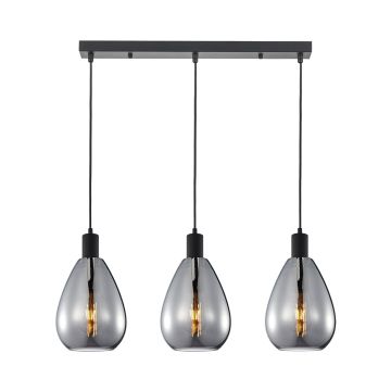 Italux Zulo PND-27812-3-BK-SG Visilica 3x40W/E27 IP20