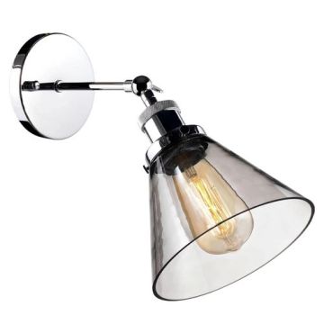 Altavola Design NEW YORK LOFT LA034/W_smoky_chrom Zidna svjetiljka 1x40W/E27 IP20