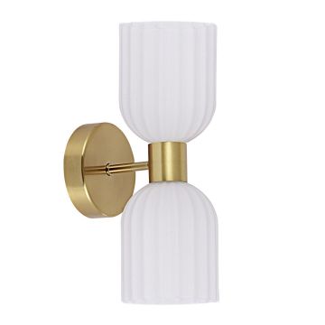 Light Prestige Piega LP-939/2W white Zidna svjetiljka 2x10W/E14 IP20