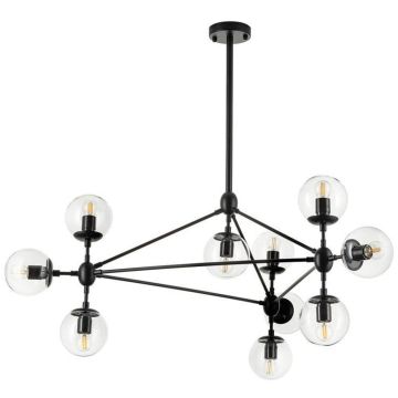 Step Into Design ASTRIFERO ST-9047-10 transparent Stropna svjetiljka 10x40w/E27 IP20