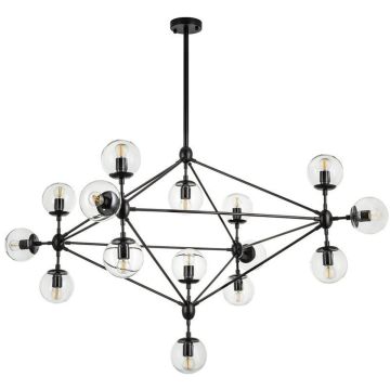 Step Into Design ASTRIFERO ST-9047-15 transparent Stropna svjetiljka 15x40w/E27 IP20