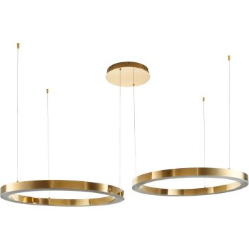 Step Into Design CIRCLE 2in1 DN924-60+80 gold Visilica 2x72W/LED 3000K 5760lm IP20