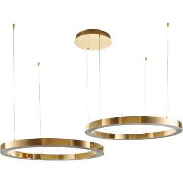 Step Into Design CIRCLE 2in1 DN924-80+80 gold Visilica 2x80W/LED 3000K 6400lm IP20
