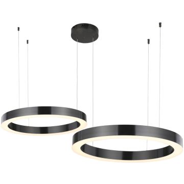 Step Into Design CIRCLE 2in1 ST-8848-40+60 black Visilica 2x53W/LED 3000K 5035lm IP20