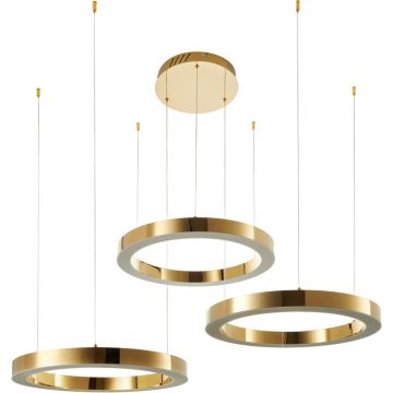 Step Into Design CIRCLE 3in1 DN924-60+60+60 gold Visilica 3x80W/LED 3000K 9000lm IP20