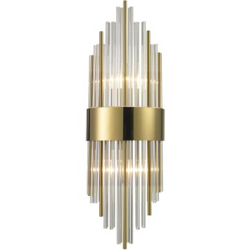Step Into Design DRACO ST-88003W-S gold Zidna svjetiljka 2x20W/E14 IP20