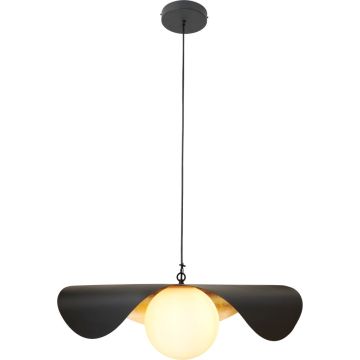 Step Into Design ENZO ST-F22020601-D80 black Visilica 1x40w/E27 IP20