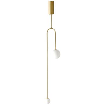 Step Into Design LOOP ST-8928S brass Visilica 2x20W/G9 IP20
