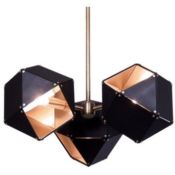 Step Into Design NEW GEOMETRY ST-8861-3 Stropna svjetiljka 3x40w/E14 IP20
