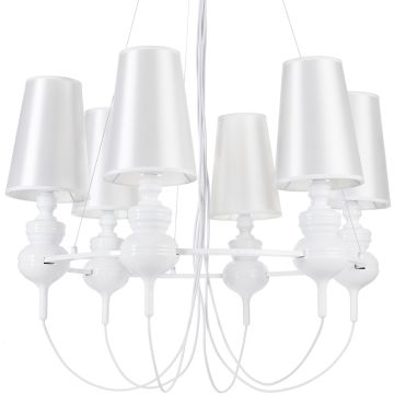 Step Into Design QUEEN ST-7105-6S white Luster
