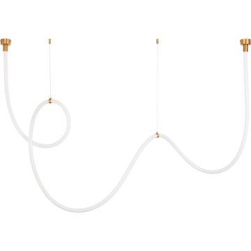 Step Into Design SNAKE MD1021-4 gold Visilica 1x60W/LED 3000K IP20