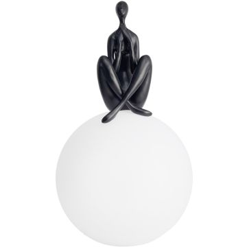Step Into Design WOMAN ST-6020-C black Stolna svjetiljka 1x40w/E27 IP20