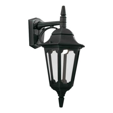 Elstead Lighting PARISH PR2-BLACK Zidna svjetiljka 1x60W/E27 IP44