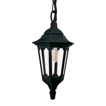 Elstead Lighting Parish PR9-BLACK lampa wisząca 1x60W/E27  IP44
