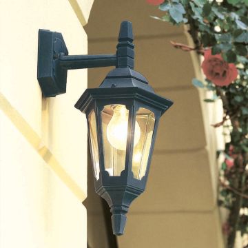Elstead Lighting PARISH PRM2-BLACK Zidna svjetiljka 1x60W/E27 IP44