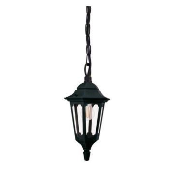 Elstead Lighting Parish PRM9-BLACK lampa wisząca 1x60W/E27  IP44
