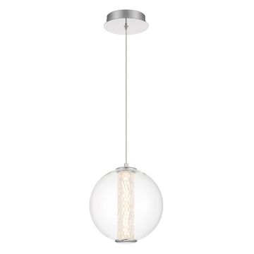 Quintiesse Atomo QN-ATOMO-1P-PC Visilica 1x9W/LED 3000K 756lm IP20