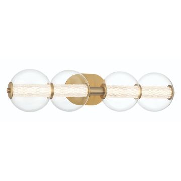 Quintiesse Atomo QN-ATOMO-4W-BG Zidna svjetiljka 1x18,5W/LED 3000K 1782lm IP44