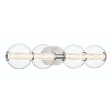Quintiesse Atomo QN-ATOMO-4W-PC Zidna svjetiljka 1x18,5W/LED 3000K 1782lm IP44