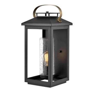 Quintiesse ATWATER QN-ATWATER-L-BK Zidna svjetiljka 1x60W/E27 IP44