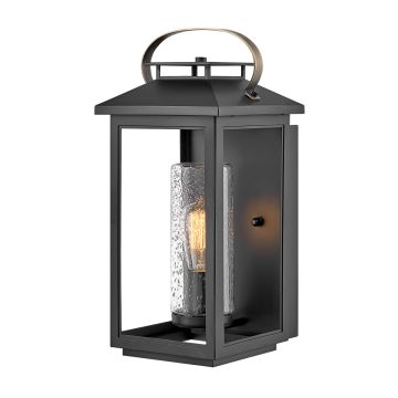 Quintiesse ATWATER QN-ATWATER-M-BK Zidna svjetiljka 1x60W/E27 IP44