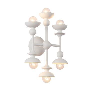 Quintiesse Cadence QN-CADENCE-6WB-WHT kinkiet 6x60W/E14 IP20