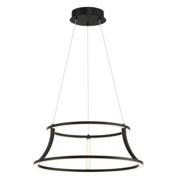 Quintiesse Cadoux QN-CADOUX-P-BK Visilica 1x54W/LED 3000K 1490lm IP20