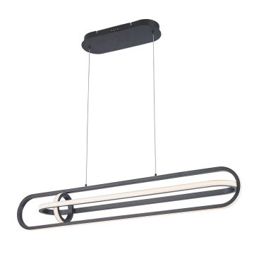 Quintiesse Demark QN-DEMARK-LP-BK Visilica 1x58W/LED 3000K 2900lm IP20