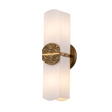 Quintiesse Elan QN-ELAN-2WB-DG-OPAL kinkiet 2x4W/G9 800lm 3000K IP44
