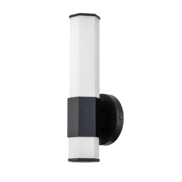 Quintiesse FACET QN-FACET-LED1-BK-BATH Zidna svjetiljka 1x12W/LED 3000k 1080LM IP44